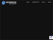 Tablet Screenshot of newbridgemotorsport.com
